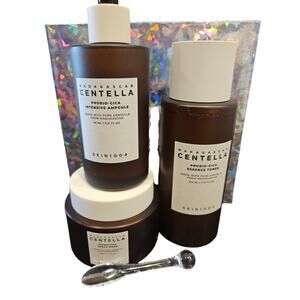 Centella skincare set intensive ampoule essence toner enrich cream skin 1004